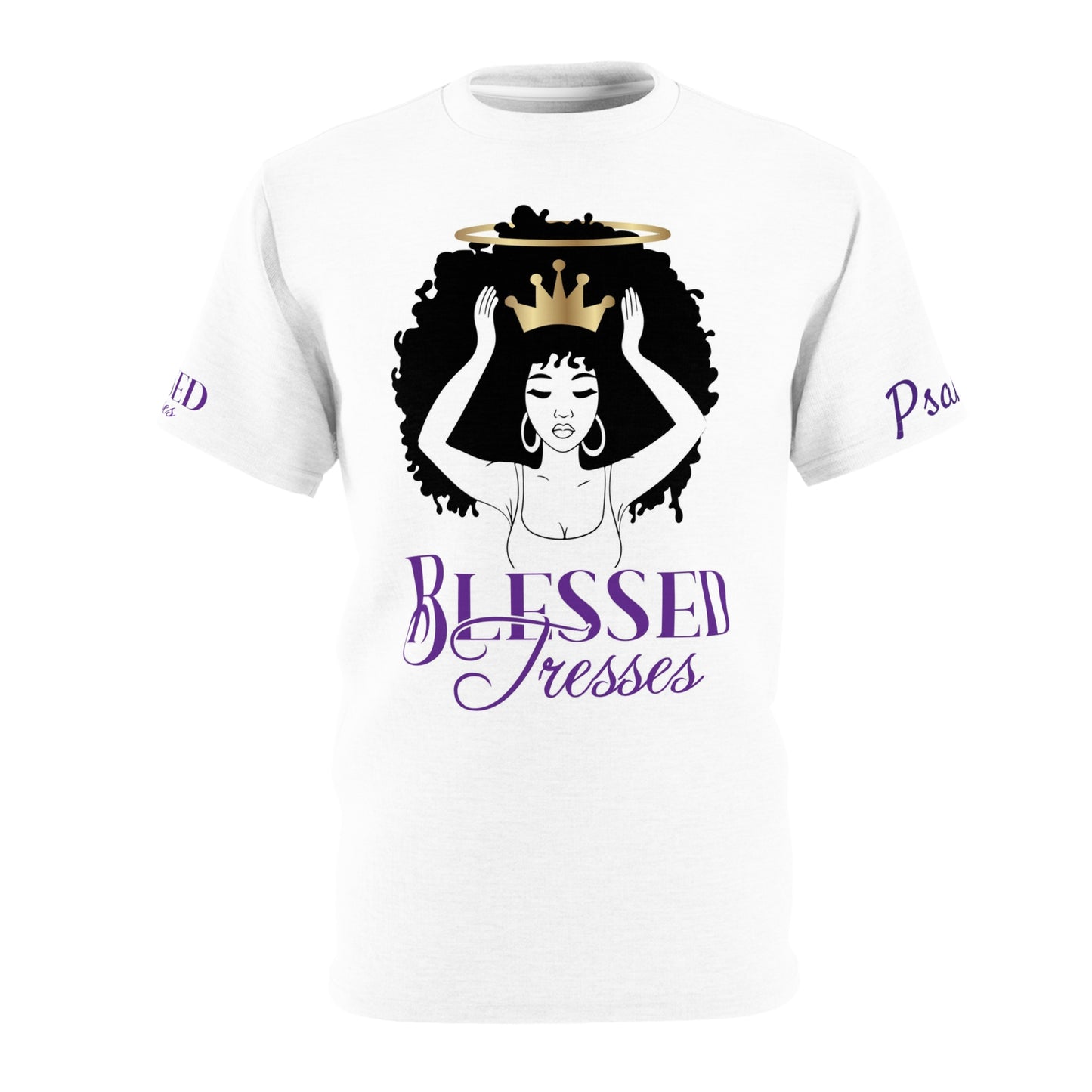 Hair length Check T-Shirt Blessed Tresses