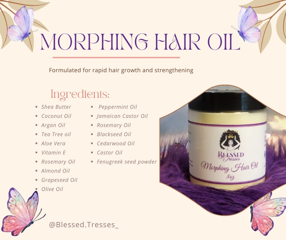 Morphing Hair Oil 8oz (Length)